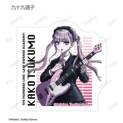 『HUNDRED LINE -最終防衛学園-』描き下ろし ロックバンドver. トレーディングダイカットステッカー(単位/BOX)